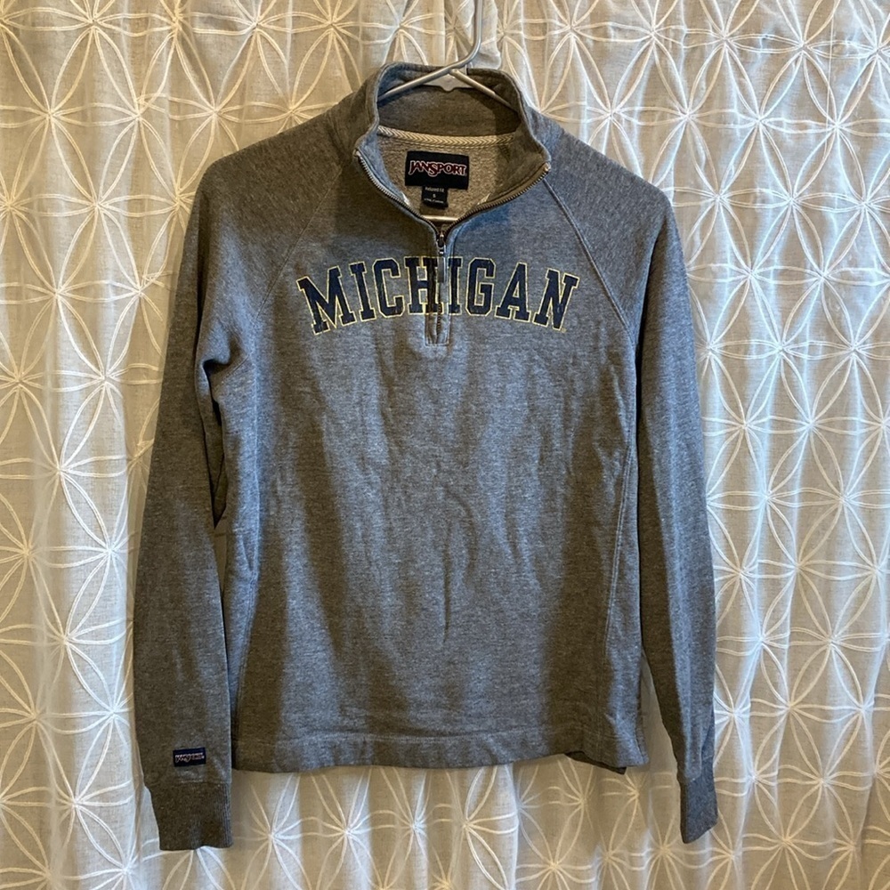 Jansport Michigan 1/4 Zip Up - Picture 6 of 6